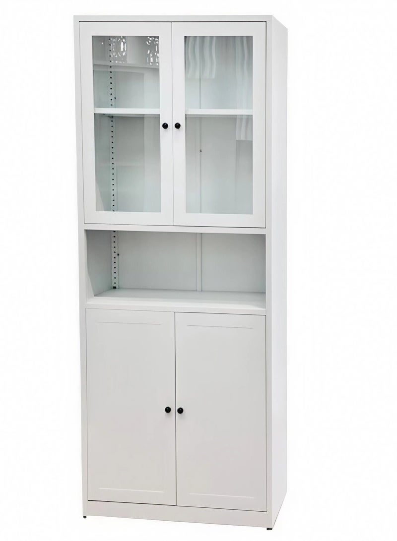 Concent Versatile White Iron Cupboard - Image 1